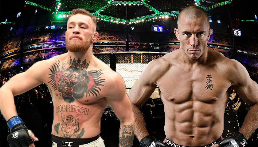 Conor McGregor vs Georges St-Pierre