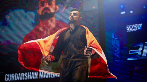 Family tragedy motivating Gurdarshan Mangat to make history at Brave 9