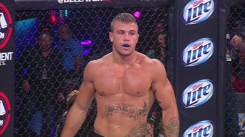 Brennan Ward off Bellator 185 fight card