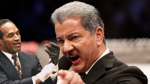 Bruce Buffer turned down opportunity to introduce O.J. Simpson, Bruce Buffer, O.J. Simposon