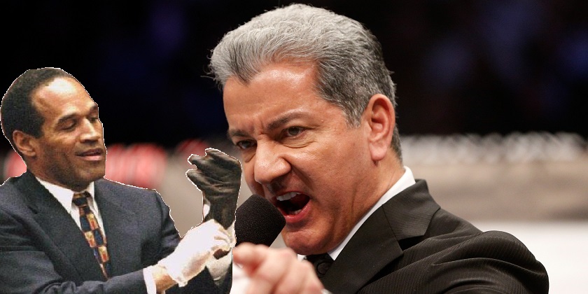 Bruce Buffer turned down opportunity to introduce O.J. Simpson, Bruce Buffer, O.J. Simposon