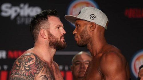 Bellator 186 results - Ryan Bader vs Linton Vassell from Penn State