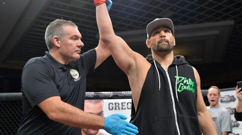 Greg Rebello pummels Derrick Brown in CES MMA 47 main event