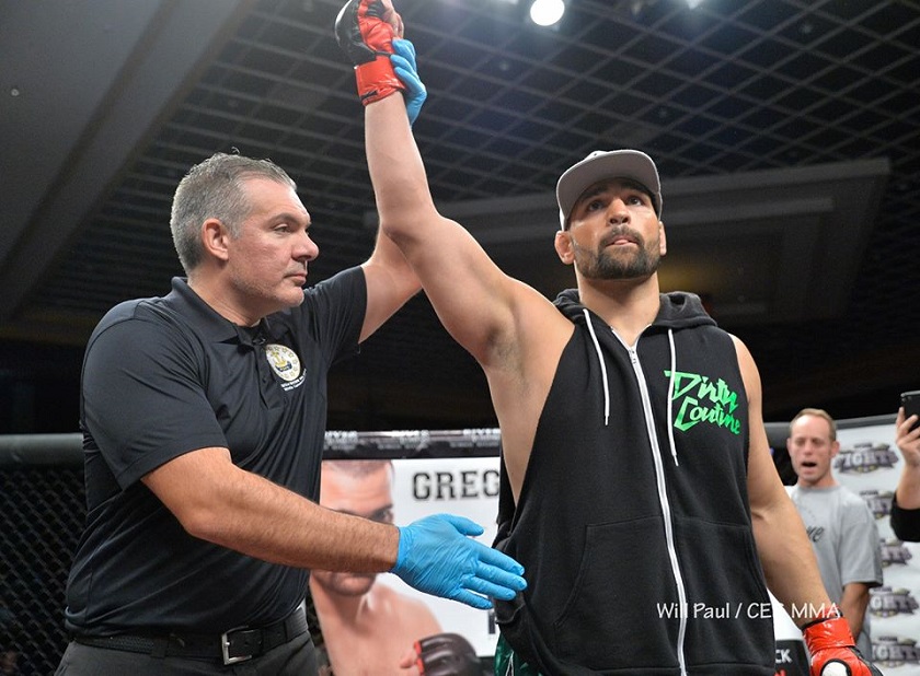 Greg Rebello pummels Derrick Brown in CES MMA 47 main event