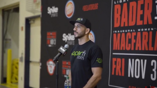 Saad Awad, Bellator 186