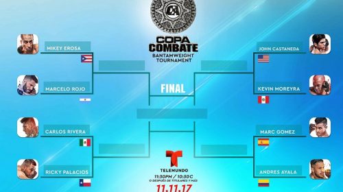 "Copa Combate:" Tournament Matchups Set for Live NBCSN & Telemundo Event