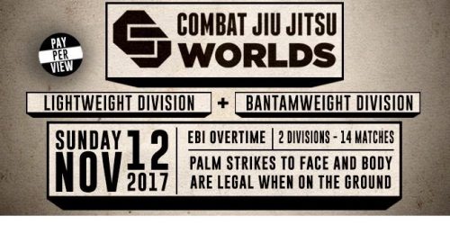 Combat Jiu Jitsu, Combat Jiu-Jitsu Worlds 1