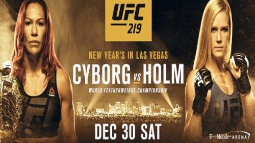 UFC Ends 2017 With a Blockbuster Title Bout Between Cris Cyborg and Holly Holm