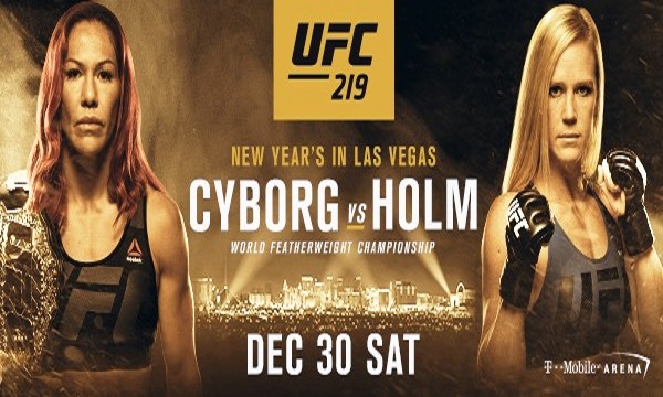 UFC Ends 2017 With a Blockbuster Title Bout Between Cris Cyborg and Holly Holm