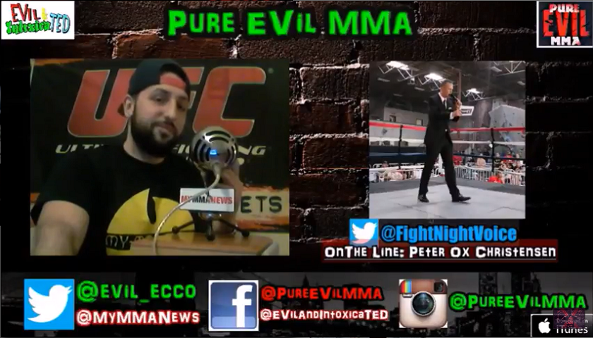 Ring Announcer Peter Ox Christensen on Pure EVil MMA