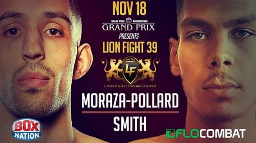 Chip Moraza-Pollard dominates on way to claiming two belts at Lion Fight 39 in London