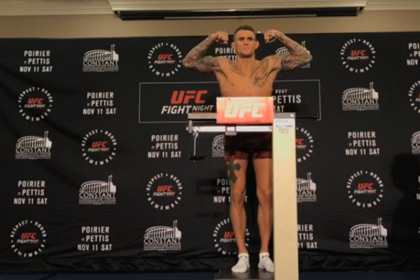 UFC Fight Night 120 weigh-in results - Pettis vs. Poirier