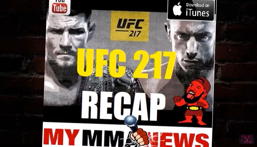 UFC 217 Recap With Pure EVil MMA Podcast