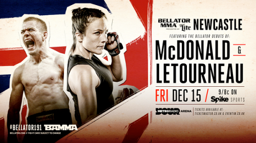 Michael McDonald & Valerie Letourneau Anchor Completed Bellator 191