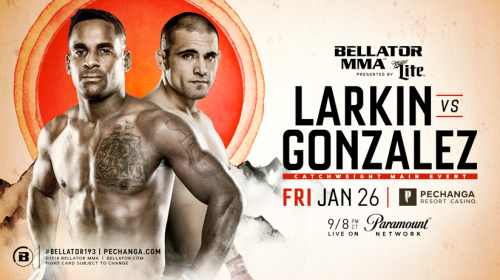 Lorenz Larkin Meets Fernando Gonzalez in the Main Event of Bellator 193 on Jan. 26