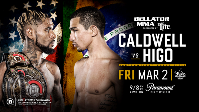 Darrion Caldwell to Defend Bantamweight Championship Against Leandro Higo on March 2