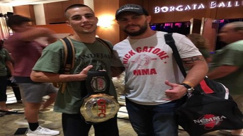 CFFC bantamweight champion Ricky Bandejas