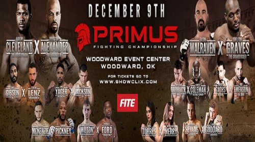 Primus Fighting Championship - Primus FC: Rakim Cleveland vs Houston Alexander