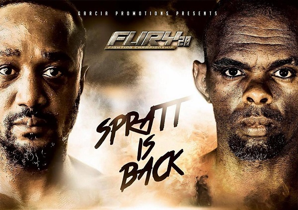 Spratt is Back - Pete Spratt returns to MMA action this Saturday at Fury FC 20