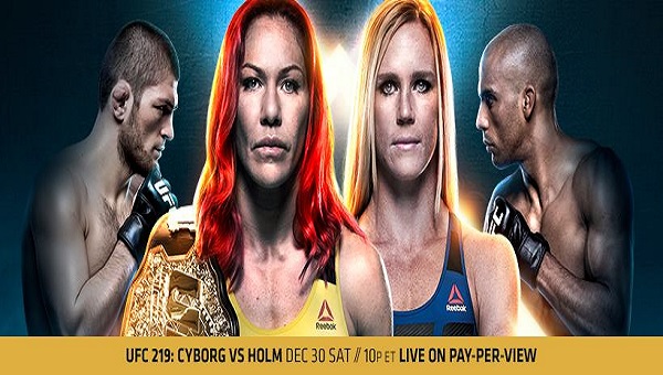 UFC 219 Results - Cris Cyborg vs. Holly Holm