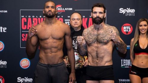 Rafael Carvalho vs. Alessio Sakara, Bellator 190