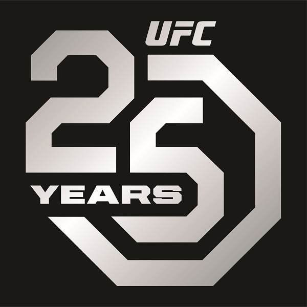 UFC 25th Anniversary Logo II