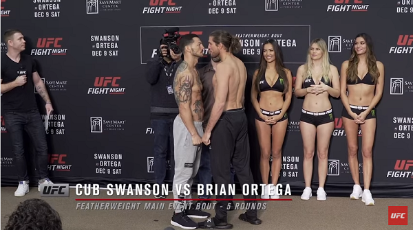 UFC Fight Night Fresno Faceoffs - VIDEO