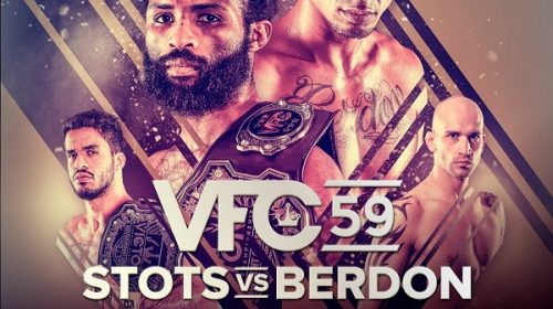 Raufeon Stots vs. Arnold Berdon headlines VFC 59, main card finalized