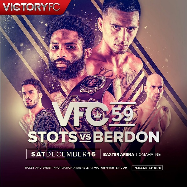 Raufeon Stots vs. Arnold Berdon headlines VFC 59, main card finalized