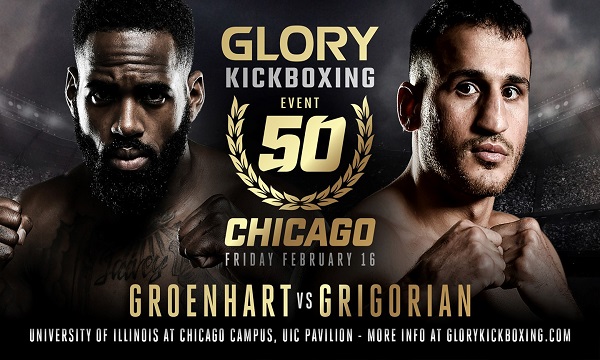 GLORY 50 Results, Murthel Groenhart vs. Harut Grigorian Trilogy Fight Headlines GLORY 50 Chicago