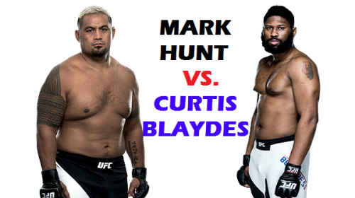 Mark Hunt vs Curtis Blaydes set for UFC 221 in Perth, Australia