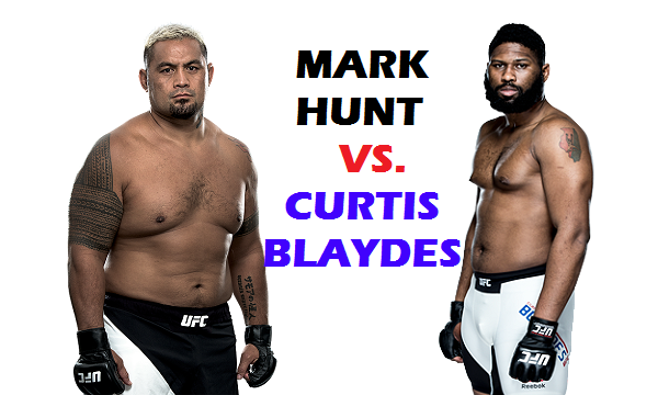 Mark Hunt vs Curtis Blaydes set for UFC 221 in Perth, Australia