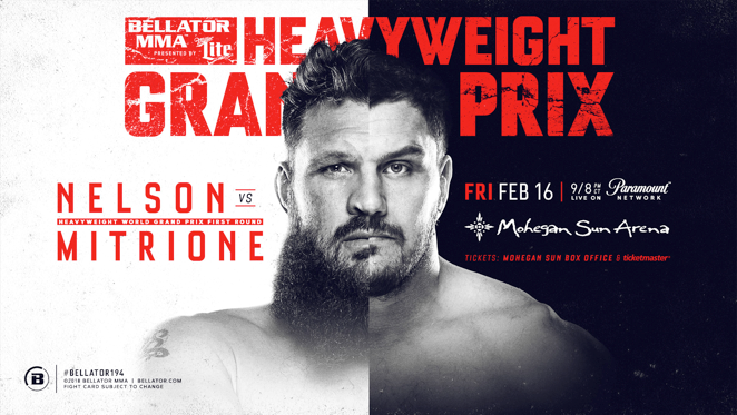 Roy Nelson Meets Matt Mitrione in Heavyweight Grand Prix Matchup at Bellator 194 on Feb. 16