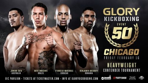 GLORY 50 heavyweight tournament highlighted by top-five talent