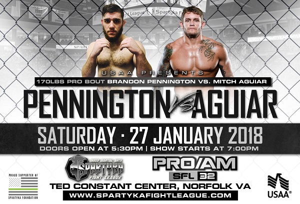 Watch Spartyka Fight League Sfl 32 Pennington Vs Aguiar