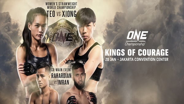 Complete card announced for ONE: Kings of Courage