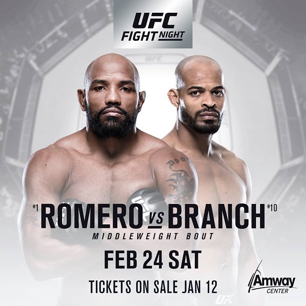 UFC returns to Orlando, February 24 with actionpacked card
