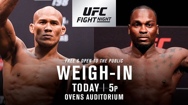 UFC on FOX 27 weigh-in results - Souza vs Brunson 2