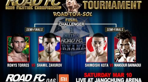 Xiaomi ROAD FC 046 - $1 Million Lightweight Tournament Semifinals Set