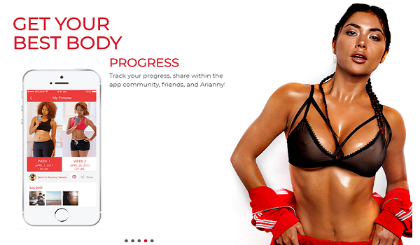 Arianny Celeste launches new Ultimate Body app