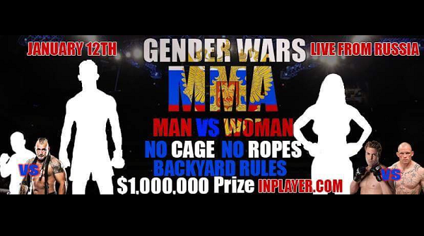 ORDER: Gender Wars MMA 1 Pay-Per-View - Man vs. Woman MMA fight TONIGHT