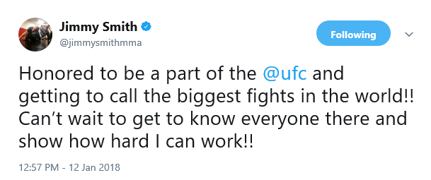 jimmy smith signs with ufc
