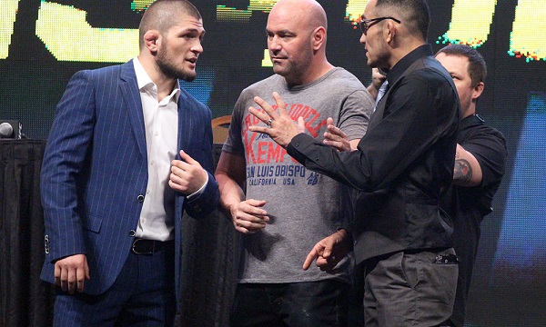 Dana White UFC history Tony Ferguson vs Khabib Nurmagomedov set for UFC 223