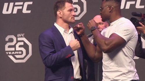 UFC 220, Stipe Miocic vs Francis Ngannou