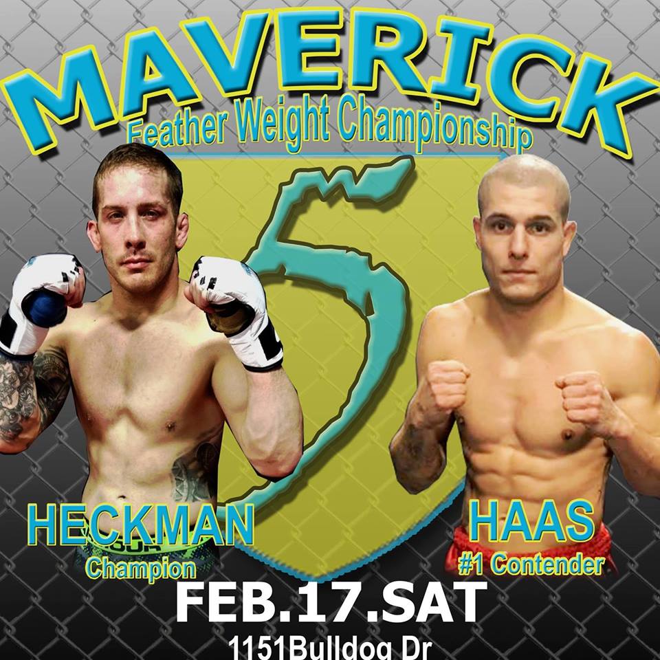 Jay Haas vs Scott Heckman 3 Maverick MMA 5