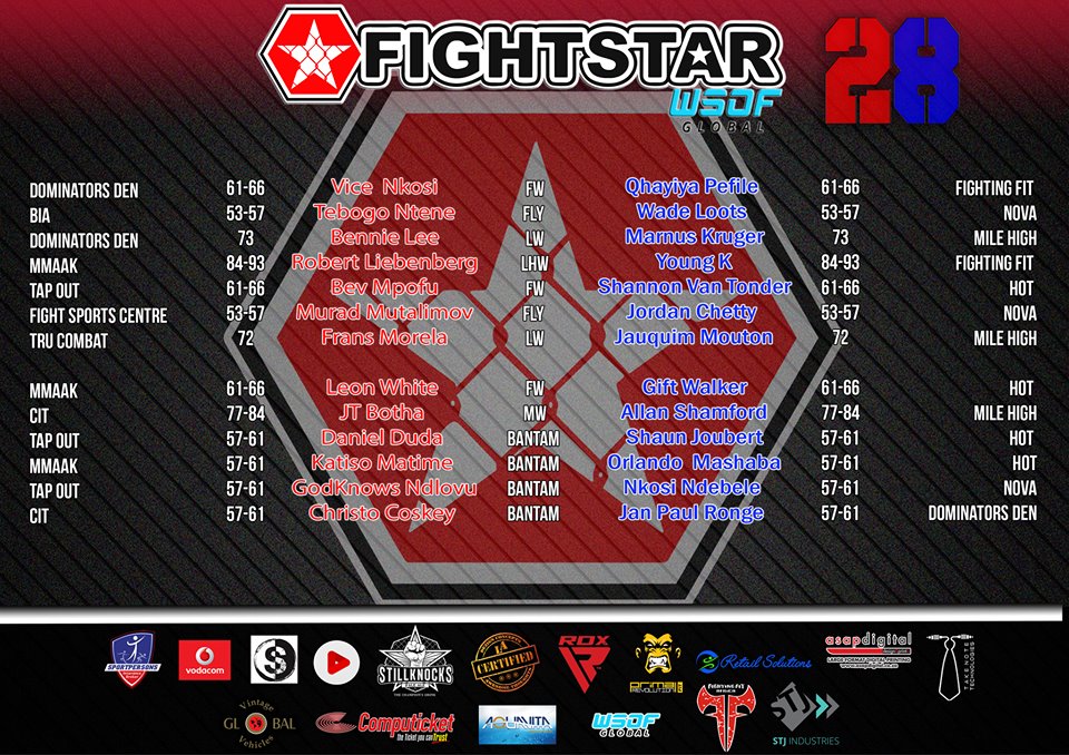 Fightstar 28 fight card