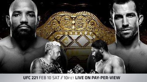 UFC 221 Results - Rockhold vs. Romero