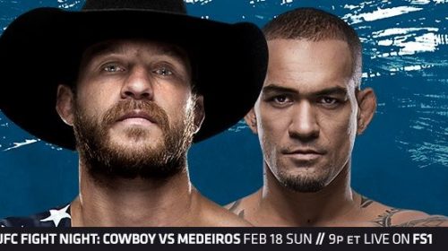 UFC Fight Night 126 results - Cerrone vs. Medeiros