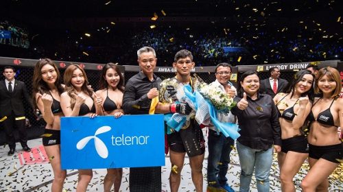 Aung La N Sang captures vacant ONE light heavyweight title with KO of Alexandre Machado