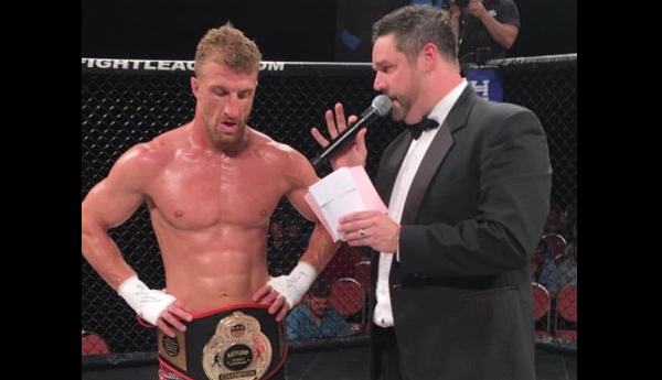 Dead Serious 27 fighter Justin Barowski attempts to win second title
